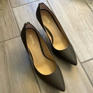 Michael Kors brown high heels